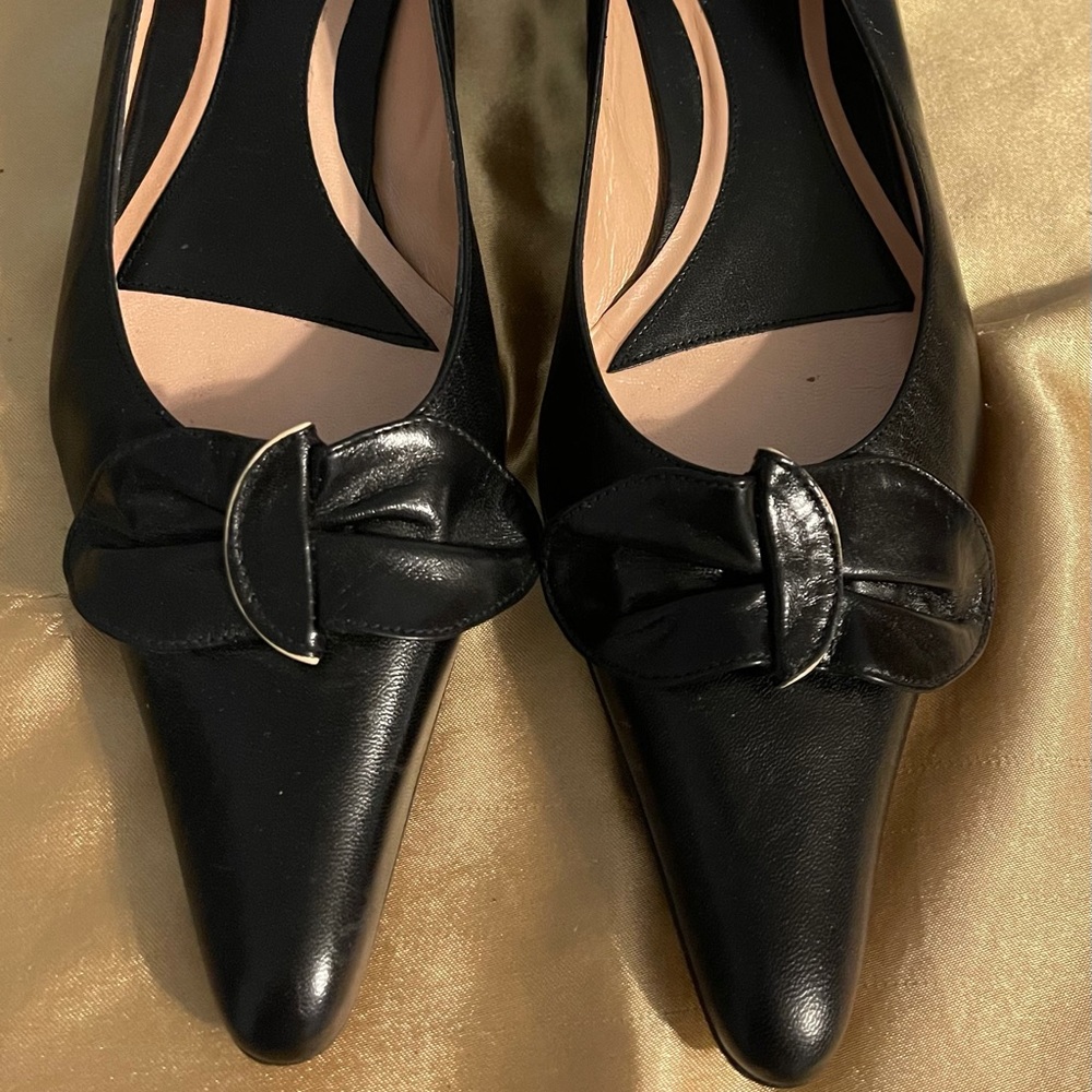 Ladies pointed flat shoes by Albert Nipertman